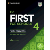 B2 First for Schools 4 Students Book with Answers with Audio with Resource Bank