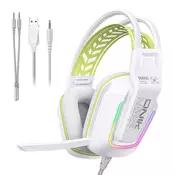 Onikuma X13 bele gaming slušalke