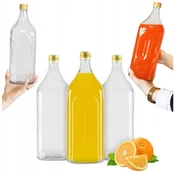 shumee Steklenica za vodko GALON DANIEL 1,75L DAMA ZA VINO IN VISKI DEBELO STEKLO
