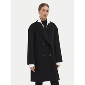 Liu Jo Volneni plašč WF6299 T722A Črna Regular Fit