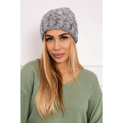 Womens cap Eliza K205 gray + purple