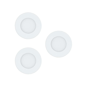 Eglo 78195 - Komplet od 3 LED ugradna plafonska svetla FUEVA LED/2,7W/230V