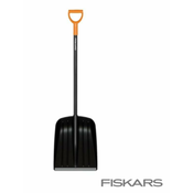Fiskars Lopata za sneg in gramoz Masivni aluminijasti naslon