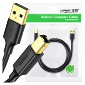 Ugreen UGREEN USB 2.0 A-B KABEL ZA RAČUNALNIK PRINTER 5M POZLAČEN ZA PC