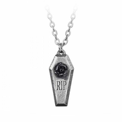 Ogrlica z obeskom ALCHEMY GOTHIC - RIP Rose - P881