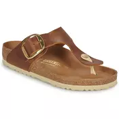BIRKENSTOCK Japonke Gizeh  rjava / zlata
