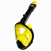 Aga Aga Maska za potapljanje s celim obrazom S/M Black/Yellow, (21110123)