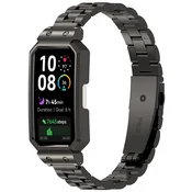 INF Nerjaveče jeklo pašček za Huawei Band 10/9/8 Silver, (22107733)