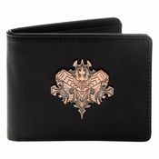 JINX DIABLO REIGN OF TERROR BI-FOLD WALLET BROWN