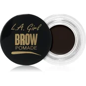 L.A. Girl Cosmetics Brow Pomade pomada za obrvi odtenek Soft Black 3 g