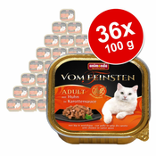 36x100g Animonda vom Feinsten Adult brez žit za mačke, losos