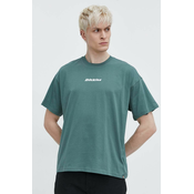 Pamucna majica Dickies ENTERPRISE TEE SS za muškarce, boja: zelena, s tiskom, DK0A4YRN