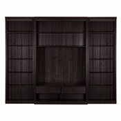 Rjav TV komplet iz masivnega bora 288x223 cm Anita – Storaa