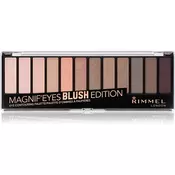 Rimmel London Magnif Eyes Contouring Palette paletka senčil za oči 14,16 g odtenek 002 Blush Edition