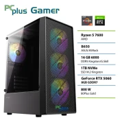 PCPLUS Gamer Ryzen 5 7600 16GB 1TB GeForce RTX 5060 8GB gaming namizni računalnik