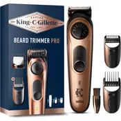 Gillette King C. Beard Trimmer PRO prirezovalnik brade za moške 1 kos