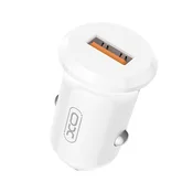 XO Polnilec za Avto Vžigalnik USB 2A Hitro Polnjenje 18W XO Bel, (5000213678)