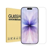 INF Zaščita zaslona iz kaljenega stekla s prozornim aluminijastim okvirjem za iPhone 17 Pro Max 6.9, (5000080475)