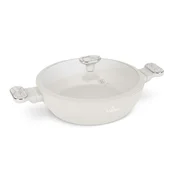 Nizek lonec s pokrovko in titanovo površino Sahara Marble 28cm 55463