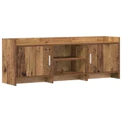 TV ormar 130 x 33 x 47 cm Staro drvo Konstruirano drvo