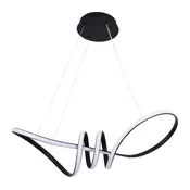 LED luster na sajli FLAVIA LED/44W/230V crna