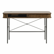 Pisalna miza v hrastovem dekorju 60x120 cm Nola – Unique Furniture