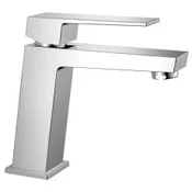 RITMO 26 armatura za umivalnik, krom - Chrome - Aqualine - RITMO - 48 - Medeninasti - Vzvod - Kvadratni - 157 - 14
