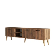 Hanah Home Exxen 1583 TV polica, Braon