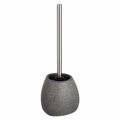 Siva keramična WC ščetka Wenko Pion, višina 38,5 cm