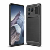 MaxMobile maska Xiaomi Mi 11 Ultra CARBON FIBER: crna
