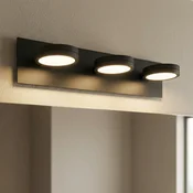 LightMe LED-svetilka za ogledalo Aqua down, 3-žarnica, črna - Kopalnica - Sodobni - Kovina