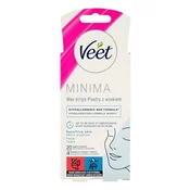 Veet Minima Hypoallergenic Facial Wax Strips 20pcs