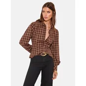 Lipsy Bluza rjava/kostanj rjava/kapučino