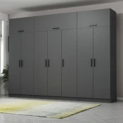 Hanah Home Garderober Kale-5177, 315x235x52 cm, Antracit