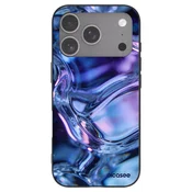 Silikonski črni ovitek za Apple iPhone 18 Pro - Iris liquid