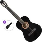 Valencia VC104L Basic SET 4/4 Black Klasicna gitara
