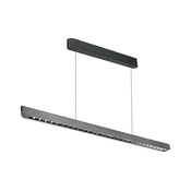LED luster na sajli LED/36W/230V 3000/4000/6400K antracit