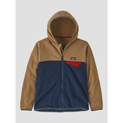 Patagonia Micro D Snap Pulover new navy w / grayling brown Gr. L