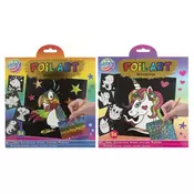 Foil Art izrada slika, 5 kom/paket, dvije vrste