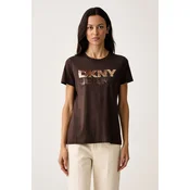 DKNY kratka ženska majica z bombažem