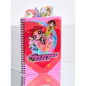 Sinsay - Beležnica sa spiralnim povezom i pregradama The Powerpuff Girls - šareno