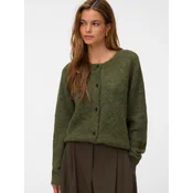 VERO MODA Pletena jopa VMNOVAH zelena