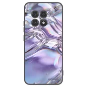 Silikonski črni ovitek za OnePlus 13R 5G - Iridescent bubbles
