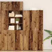 Highboard 2 pcs Staro drvo 30 x 42,5 x 185 cm