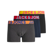 JACK & JONES Oprijete boksarice 3 Piece 803014 Črna
