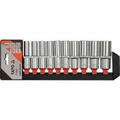 YATO Komplet 1/2 vtičnic 10 kosov 10-24 mm
