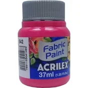 Tekstilna barva ACR 37 ml, temno roza 542