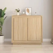 Vidaxl vidaXL Omarica, hrast sonoma, 80x34x75 cm, material na osnovi lesa