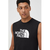 Pamucna majica The North Face za muškarce, boja: crna