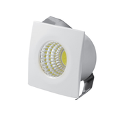 Ugradna LED lampa 3W dnevno svetlo kocka